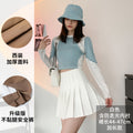 Spring-Summer School Slimming High Waist Plaid Skirt + Pleated Skirt + Short Skirt