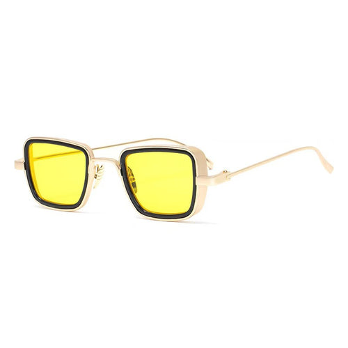 KABIR SINGH Steampunk Small Square Frame Men Sunglasses 2022 India Men Sunglasses Export Glasses