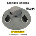 solar fan hat square outdoor camouflage big brim hat uv protection sunshade mountaineering hat