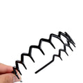 Korean Simple Wave Sawtooth Non-Slip Headband Shark Toothed Face Wash Unisex Versatile Headband Custom Wholesale
