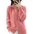 Women's Fall-Winter Casual Fashion Knit Wool Loose Sweater + Cardigan 2026 - Black