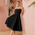 Women's Off-Shoulder Bow A-Line Premium Evening Gown Party