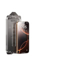 Electroplating anti-peeping dust-free cabin suitable for Apple 16pm anti-peeping tempered film 1517pro mobile phone film explosion-proof 17max