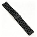 Third Gen Use Huawei Samsung Master 3 Bead Stainless Solid Heart Steel Band Watch Metal Steel Band Watch With Piece Men