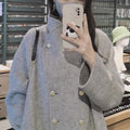 Fall-Winter Wool Long Jacket + Coat