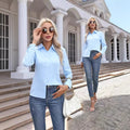 Women's Casual Fashion Long Sleeve Cardigan + Shirt 2026 | Layered Cardigan - White