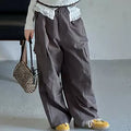 Girls' Kitty Print Tee & Lace Waist Cargo Pants Set