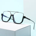 Western New Sunglasses Big Frame Slender Face Pair Bridge UV-Protection Glasses Women Overseas Bestseller Fashionable Sunglasses