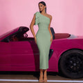 Women's Premium Slim Fit Bodycon Off-Shoulder Dress