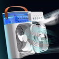 Multi-Function Mini Spray Fan - 5-Hole Cooling, Dorm Office Home