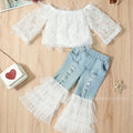 Girls Two-Piece Set Summer children's clothing ins sets kids