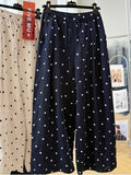 Summer Korean K-Pop Polka Dot Loose Pants