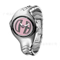 Y2K Year Retro Y2K Unique-Shaped Twisted Numbers Pair Display Watch Men Niche ins Streetwear Waterproof Quartz Watch