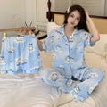 Women's Summer Japanese Short Sleeve Cardigan + Pants 3-Piece Set 2026 - 3-Piece Set Cardigan Apricot