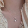 New Creative Elegant Butterfly Pendant Necklace Minimal Super Fairy Butterfly Necklace Women Versatile Clavicle Chain N6308