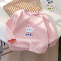 Girls' Tulle Lace Trim Long Sleeve T-Shirt