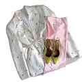 2026 Spring-Summer Casual Tie-Waist Floral Blazer Top