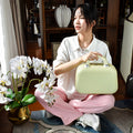 日系化妆箱伴手礼便携迷你14寸手提箱女可挂行李箱