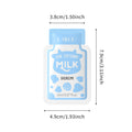 跨境LAIKOU新品牛奶4连包（洗面奶+眼霜+精华+保湿霜）2ml外贸