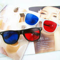 Fashionable Red Blue 3D Glasses Pattern Fit Entertain Teaching Lazy Eye Prescription Training Flat Panel Projector 3d Factory Direct