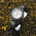 2024 New CANSNOW Bangle Watch Retro Gold Color Silver Watch Quartz Bracelet Western Southeast Asia Womens Watch