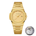 Item Time Watch Men Mechanical Cutout Clear Base Western Bestseller Matte Nautilus Mens Watch Precision Steel Watch Men