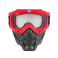 One-Piece Motorcycle Wind Visor - Hiking Ride