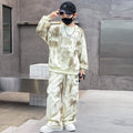 Boys' Tie-Dye Sports Hoodie Set