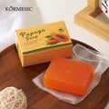 KORMESIC全英文木瓜皂Soap洁净保湿清爽身体清洁跨境外贸厂家批发