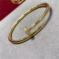 Card Home Classic Stud Bangle Light Luxury Western Fashionable Elegant Hand Jewelry Factory Direct Bestseller Open End Bracelet Jewelry
