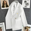 Women's Casual Fashion Petite Loose Jacket 2026 | Trendy Jacket - Black Pants