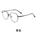 Beesfen T808T Polygon Prescription Glasses Women Korean Retro Glasses Frame β Titanium Frame Bare Face Artsy