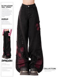 Spring Designer Wool Wide Leg Pants + Pants
