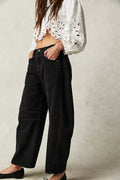Summer Unique Drapey Loose Wide Leg Straight Leg Pants