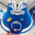 fan hat versatile sun hat empty top hat travel cool women's large eaves dual-purpose men's and women