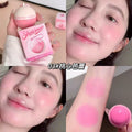SHAQINUO透肤光泽腮红球自然红润细腻融肤伪素颜显色修容平价彩妆