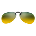 Sunglasses Clip-On Unisex Premium Fashionable Polarized Sunglasses UV-Proof Driving Day/Night Glasses Clip-On
