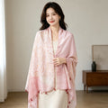 Women's Ethnic Shawl + Cape 2026 - Red