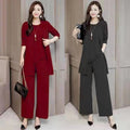 Fall-Winter Fashion Youthful Plus Size 3-Piece Set