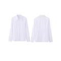 Women's Casual Fashion Long Sleeve Cardigan + Shirt 2026 | Layered Cardigan - White