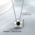 New Niche Fashionable Choker Korean Style Elegant Flower Pendant Sweater Chain Exquisite Premium Necklace Women