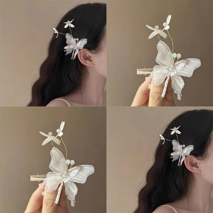 Colorful Butterfly Hair Claw Clip - view 11
