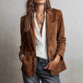 Women's Fall Elegant Jacket 2026 | Trendy Jacket - Red