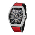 PINTIME / Item Time Men Watch Export Wine Barrel Watch Simple Watch Belt Yacht Rhinestone Retro Quartz Watch