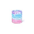 Elegant High-Stretch Force Durable No Connect Seam Hair Tie Elastic Band Women Tie Head Hair Tie Simple Height Ponytail Head Jewelry Hair String Leather Set