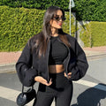 Women's Fall Fashion Versatile Jacket 2026 | Trendy Jacket - Off White