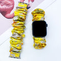 Fits apple watch 8 7 6 5 4 Influencer Dopamine Printed Style Combo Hair Tie Apple Band