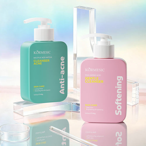 KORMESIC牛奶氨基酸洁面乳瓶装系列Facial cleanser洗面奶跨境