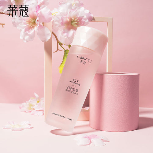 莱蔻百合植萃柔肤水125ml 厂家货源 补水爽肤水化妆水护肤品 代发