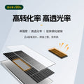 550W solar power generation panel, monocrystalline silicon photovoltaic module, charging board, battery, high-efficiency photovoltaic panel and off-grid system